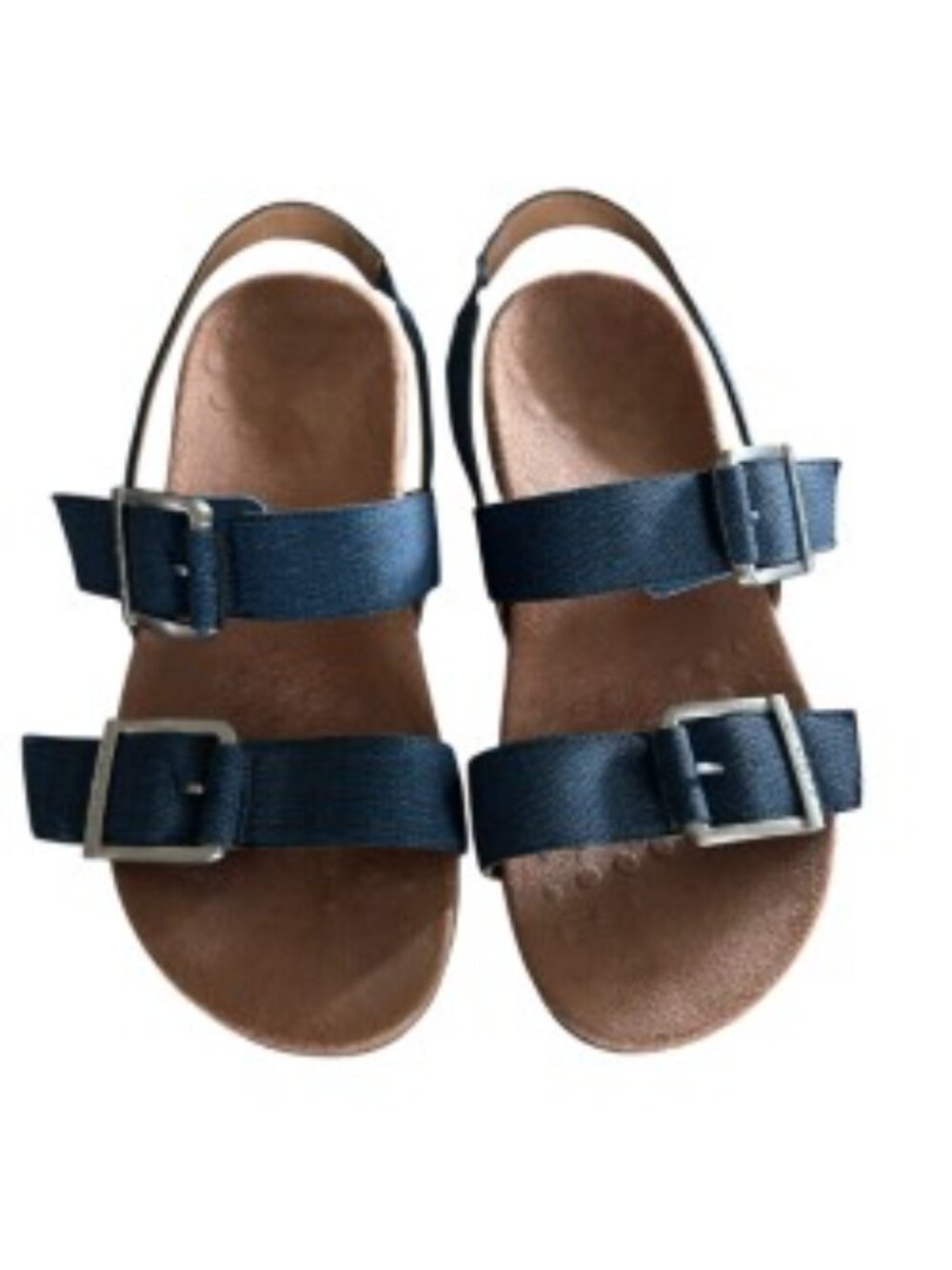 Vionic Reese Slingback Sandal in Denim Blue 9W - Picture 3 of 8